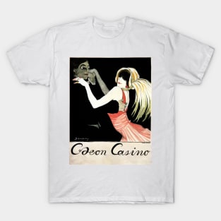 ODEON CASINO by Walter Schnackenberg 1918 Retro Ballroom Dancing Deutsch Art T-Shirt